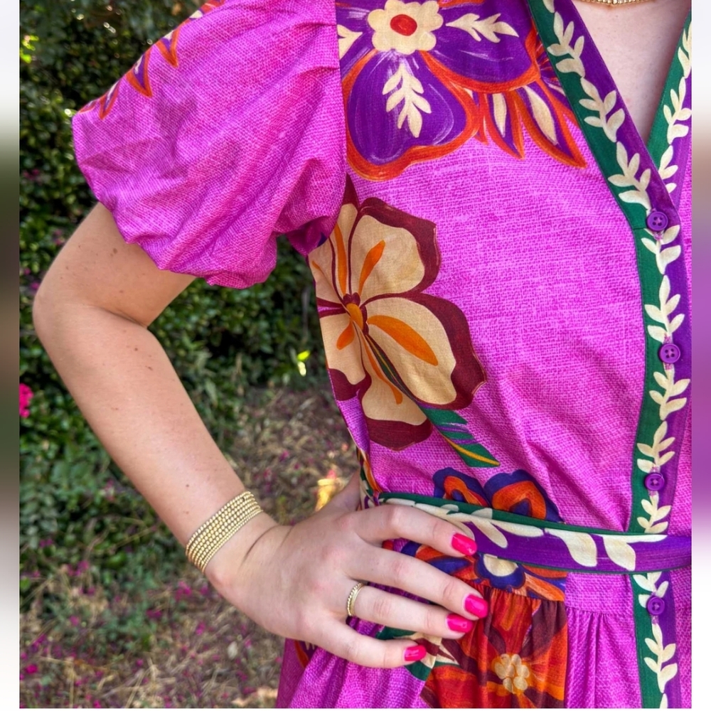 Maude Vivante Midi Dress-NWT - Picture 12 of 14